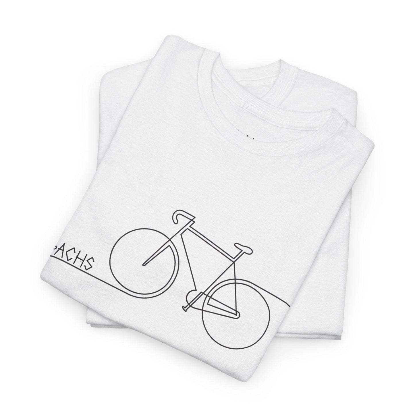 Unisex Casual Tee - Bike Doodle