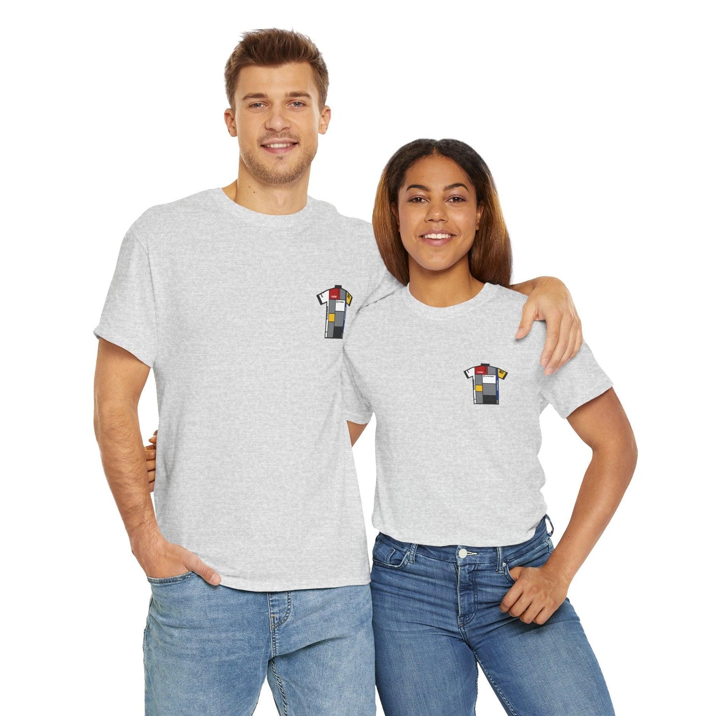 Unisex Casual Tee - Held auf dem Herzen - Badger '52