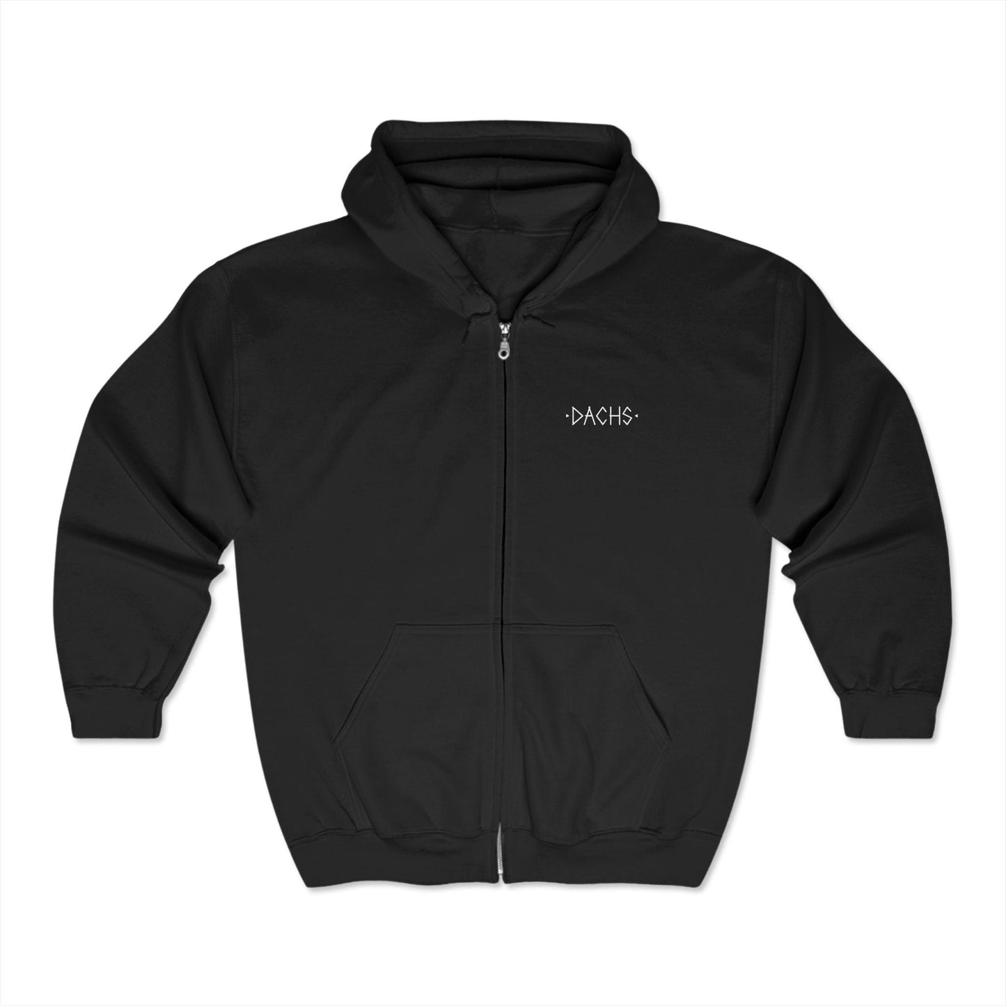 DACHS Unisex Hoodie - Full Zip Nach Radsport Hoodie