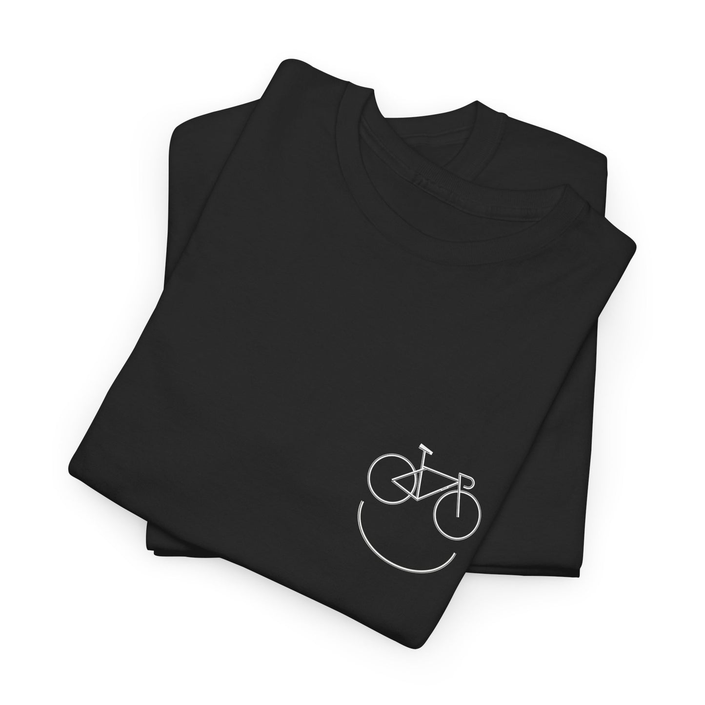 Unisex Casual Tee - Happy Bike