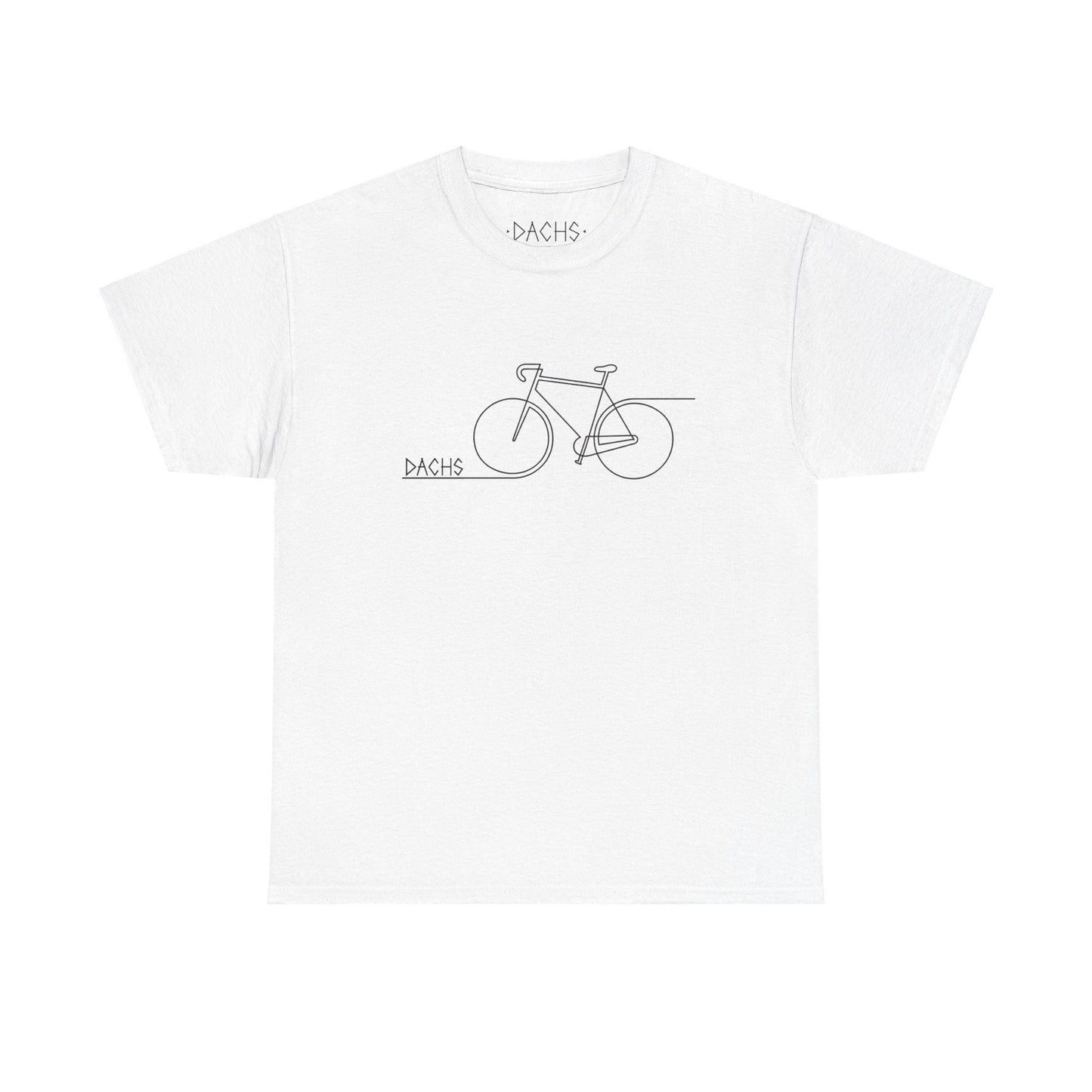 Unisex Casual Tee - Bike Doodle